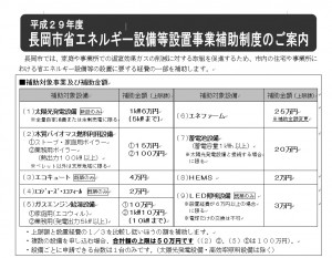 H29年度省エネ補助金